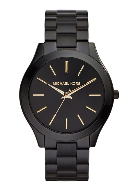 michael kors run way zwart|michael kors slim.